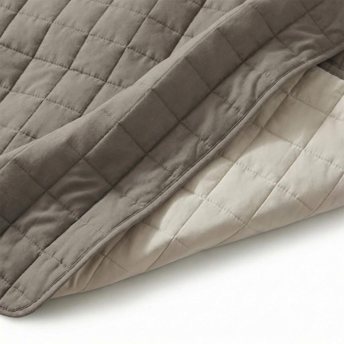 Copriletto estivo leggero double face 170x260 cm, trapunta estiva traspirante e morbida, coperta primaverile elegante e moderna, design reversibile per doppio stile, ideale per stagione calda, resistente e facile da lavare