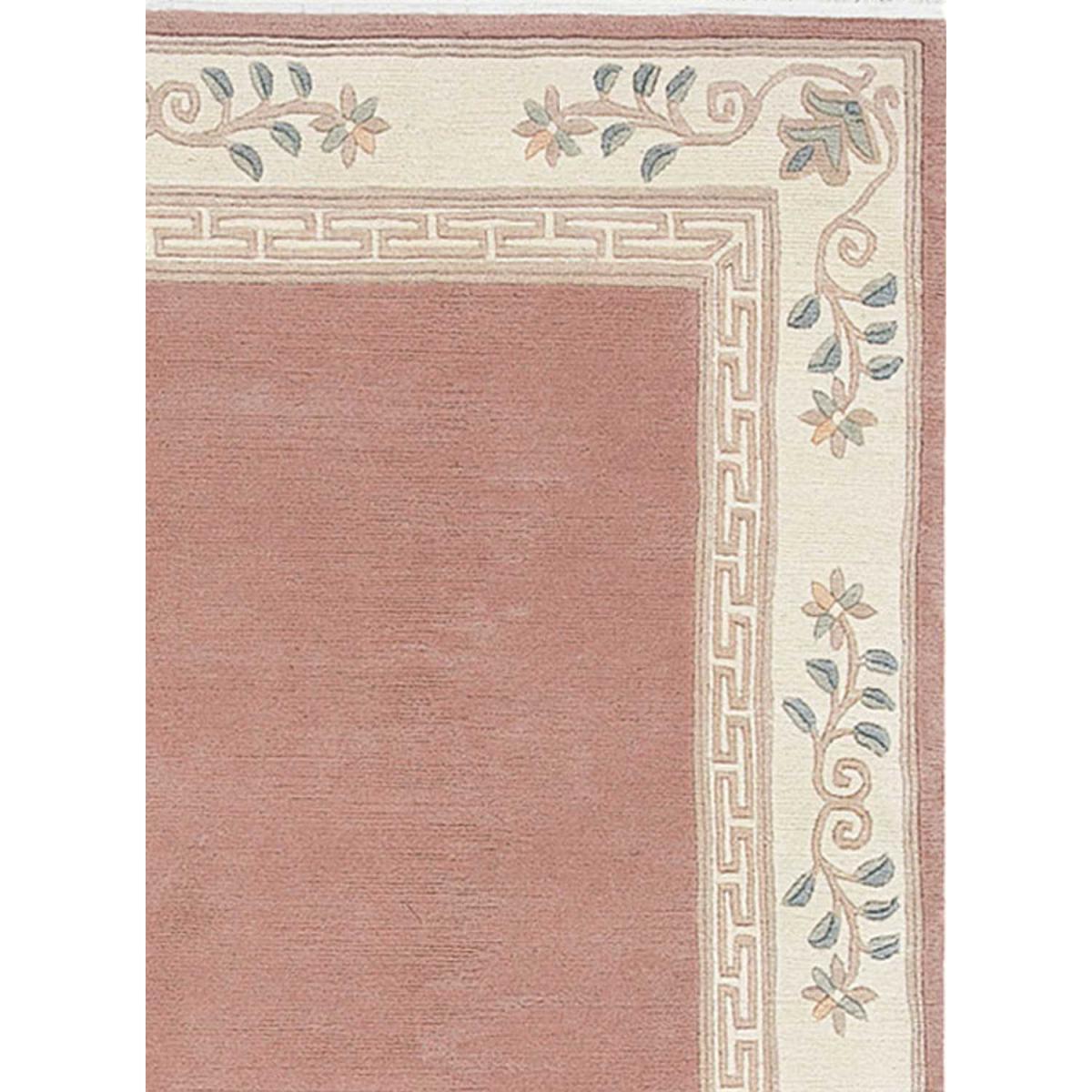 Tapis salon et chambre fait main en laine motif simple SUCA