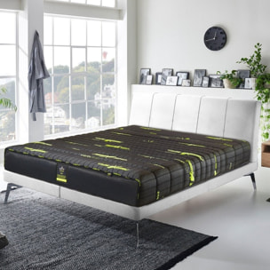 Matelas Charme | Mémoire de forme & Mousse Haute Résilience HRS+ | Déhoussable | Sommeil réparateur