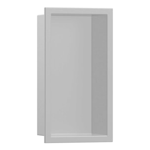 XtraStoris niche murale 300/150/70 avec cadre intégré gris béton