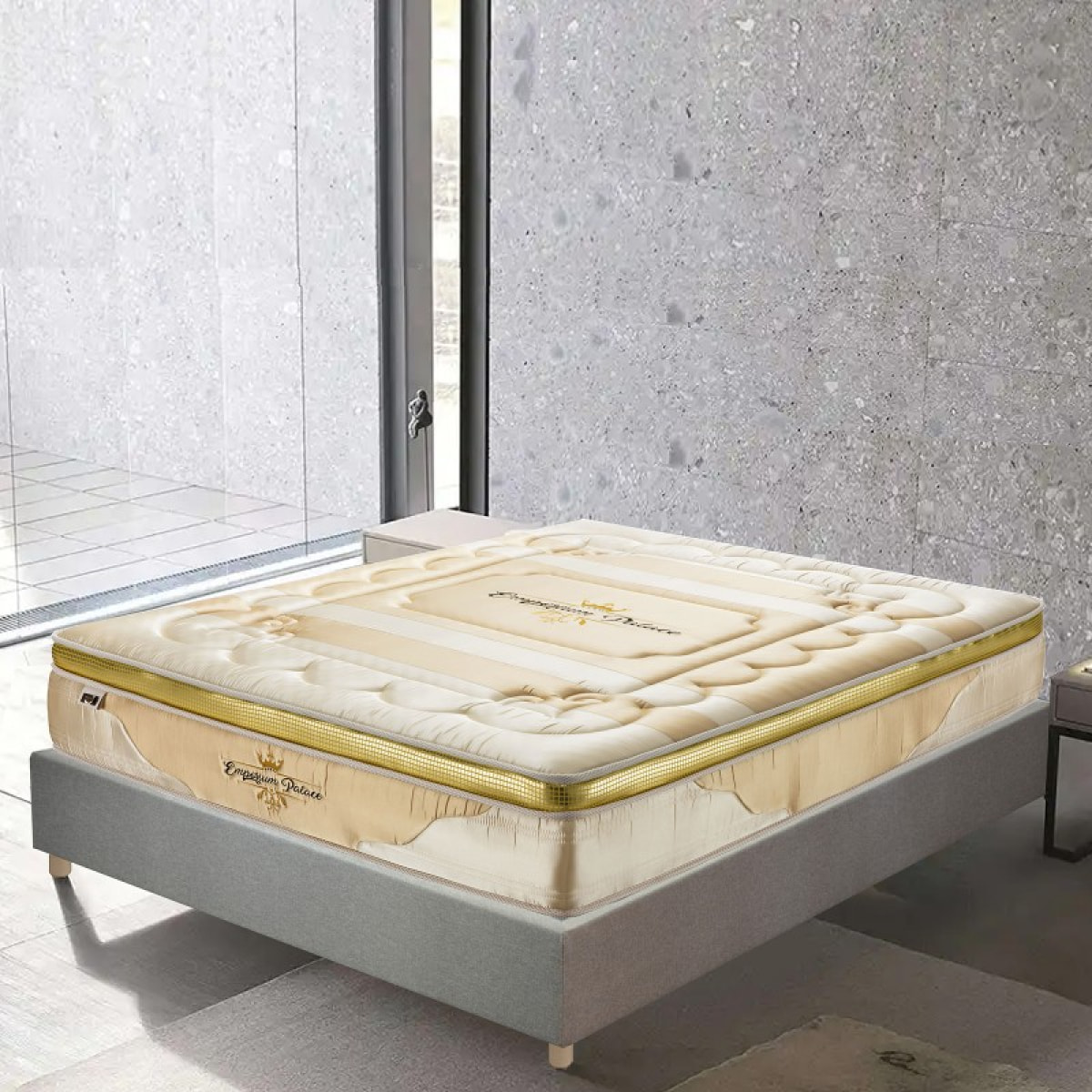 Matelas Palace | Latex, mémoire de forme et Ressort ensachés | 26 cm | Meilleure répartition des points de pression