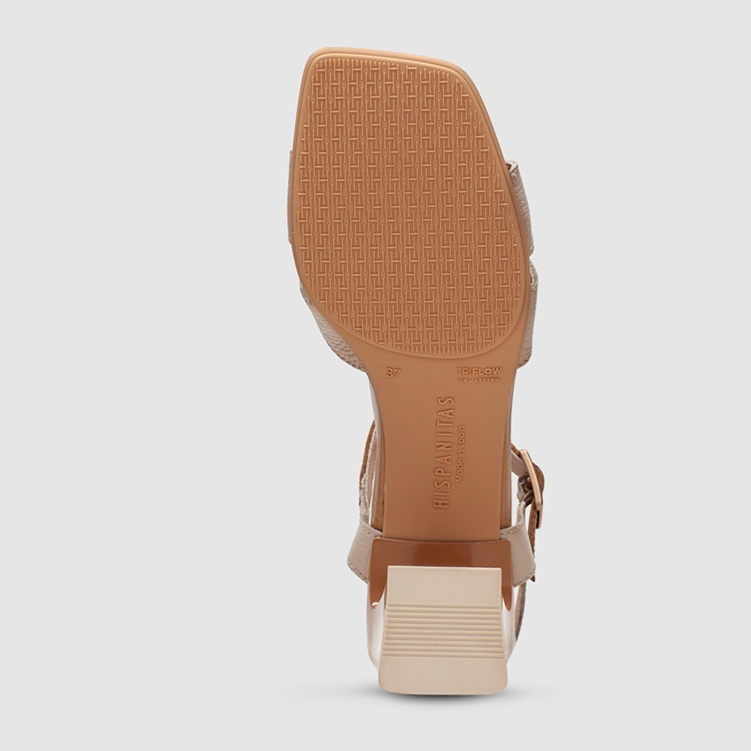 Sandalia Tacon Mallorca Piedra desert 6,5 cm