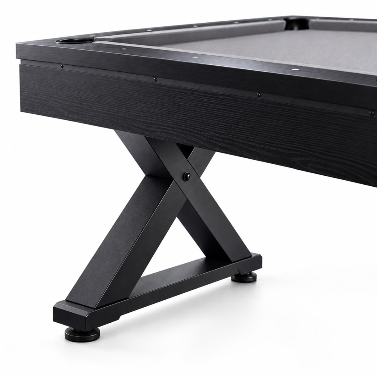 Table multi-jeux ping-pong et billard en bois noir ARIZONA