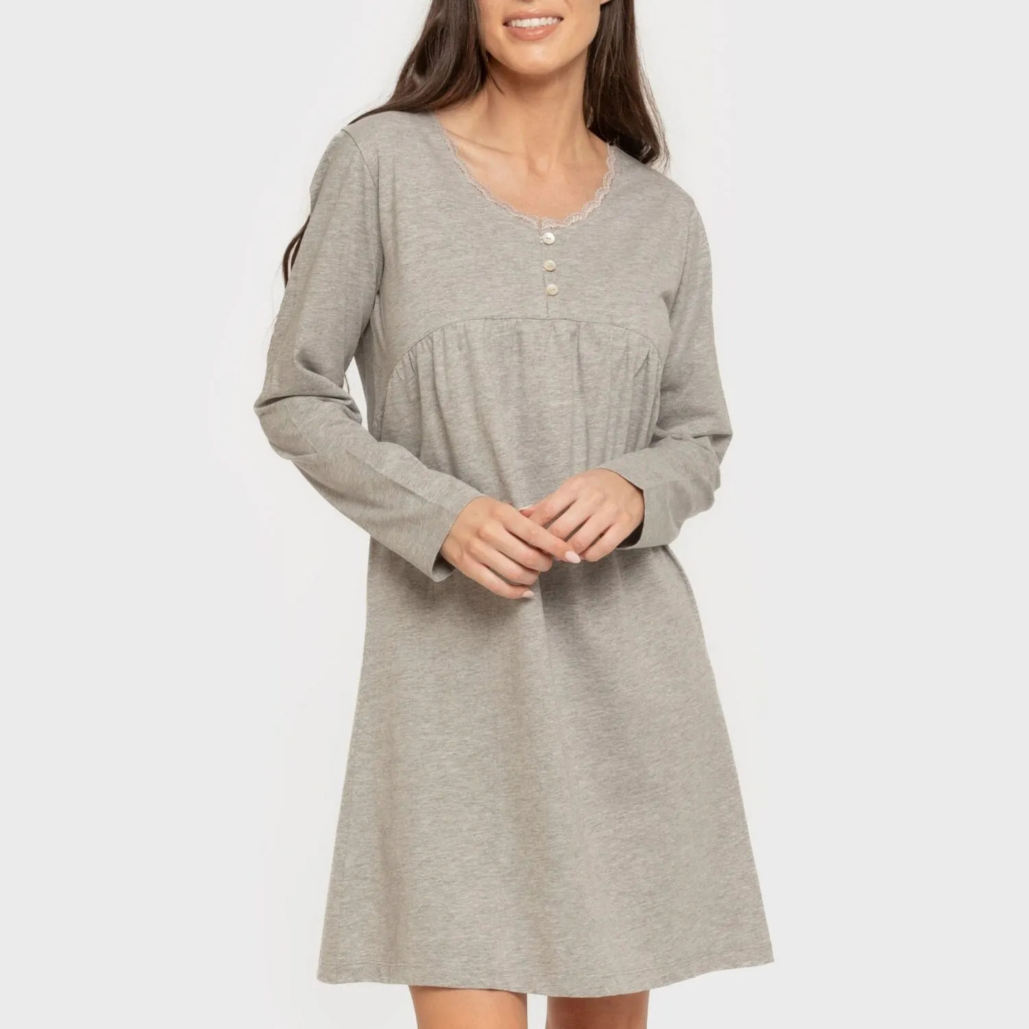 Canotta in pizzo semplice da donna m/l
