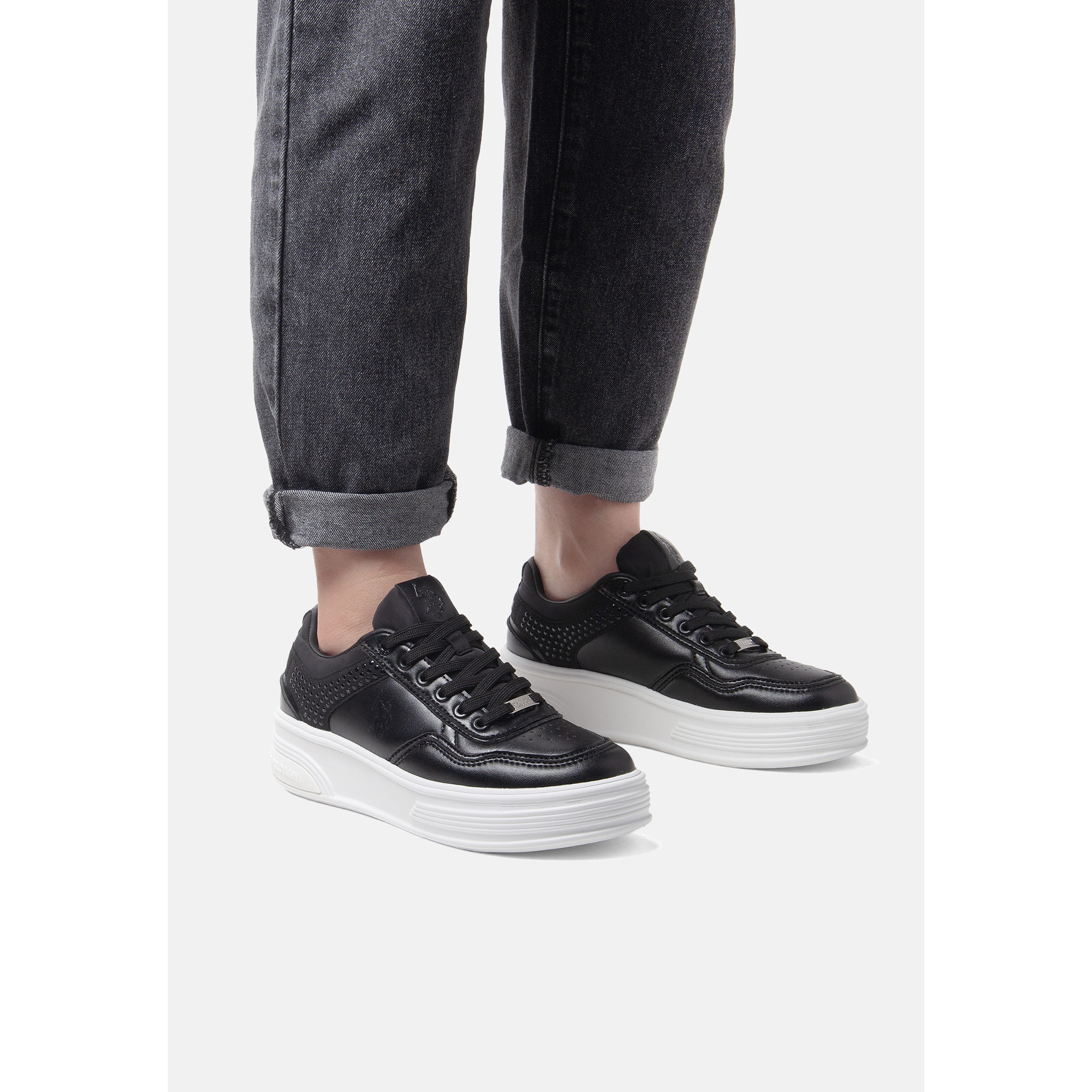 U.S. Polo Assn. - Sneakers ASUKA009W/5YN1 in sintetico per donna