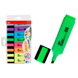 MARCADOR TEXTLINER SUMMER PACK 8 Uds.