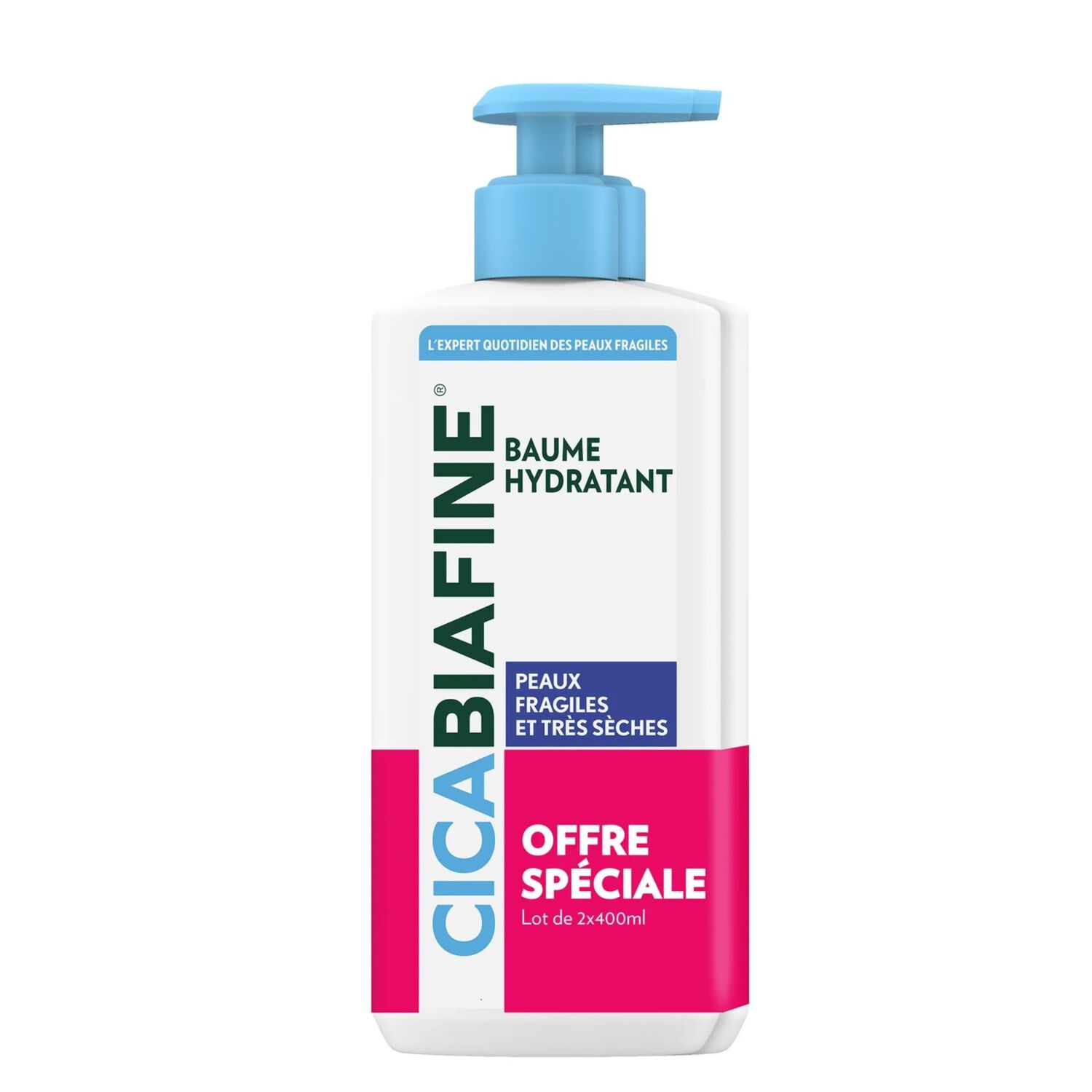 Baume corporel - Duo Baume Corporel Hydratant Anti-Dessèchement 2x400ml