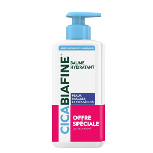 Baume corporel - Duo Baume Corporel Hydratant Anti-Dessèchement 2x400ml