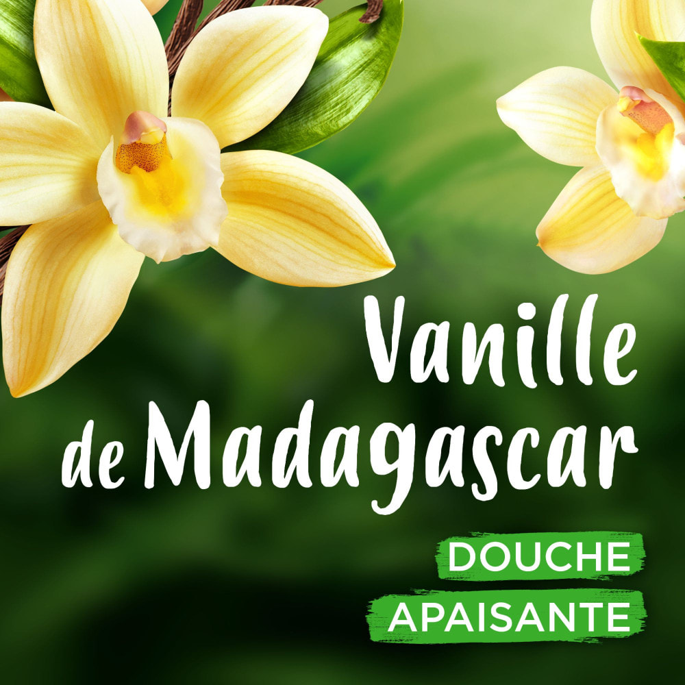 Lot de 12 - Ushuaïa Douche Certifiée Bio Vanille 250ml