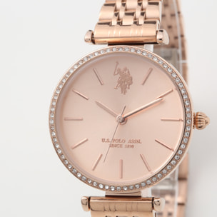 Orologio U.S. Polo Assn. In metallo e acciaio