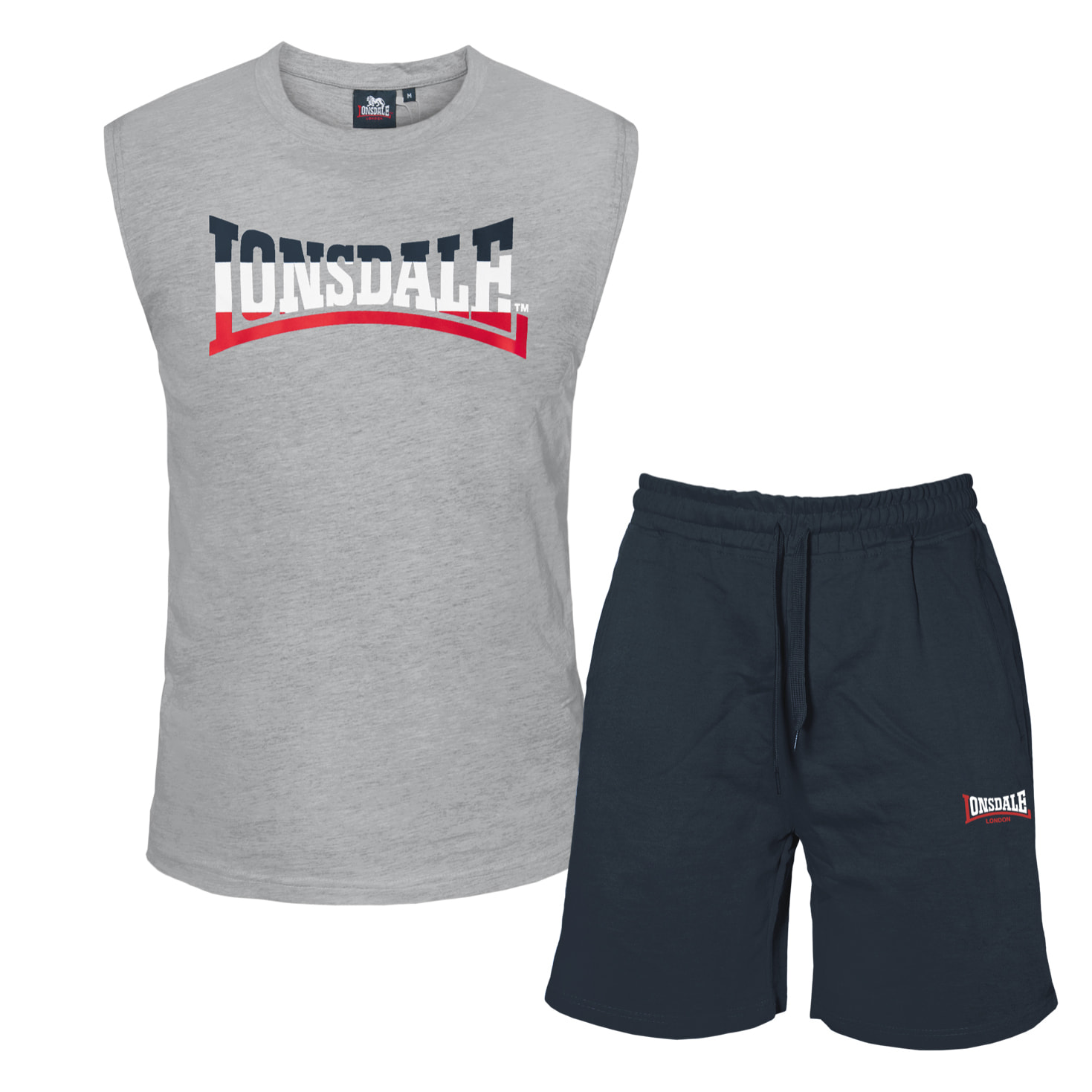 Completo Set Uomo LONSDALE Cotone Corto