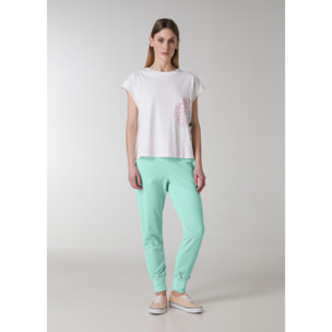 DEHA - Jogger OLD-DYE SWEATPANTS in cotone per donna