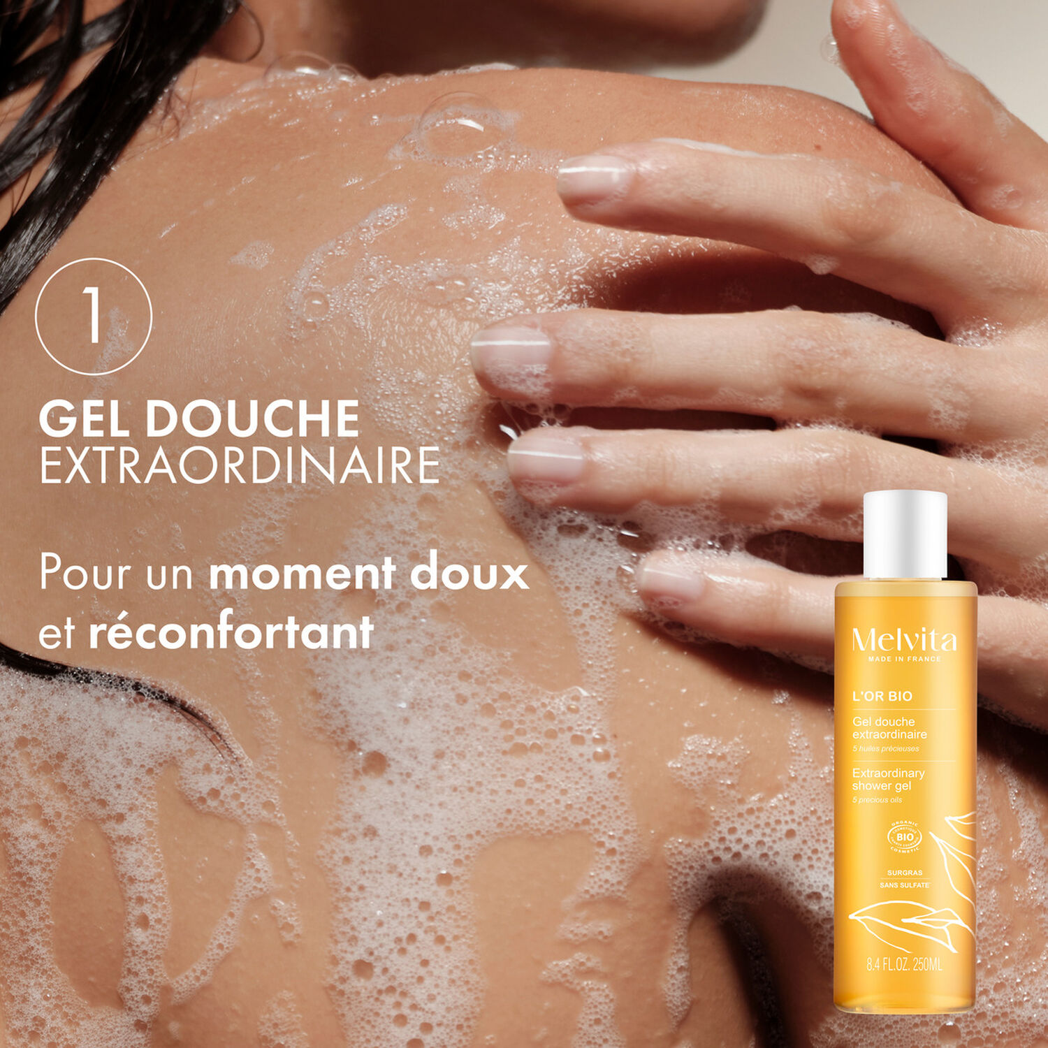 Gel Douche Extraordinaire - L'Or Bio 250 ml