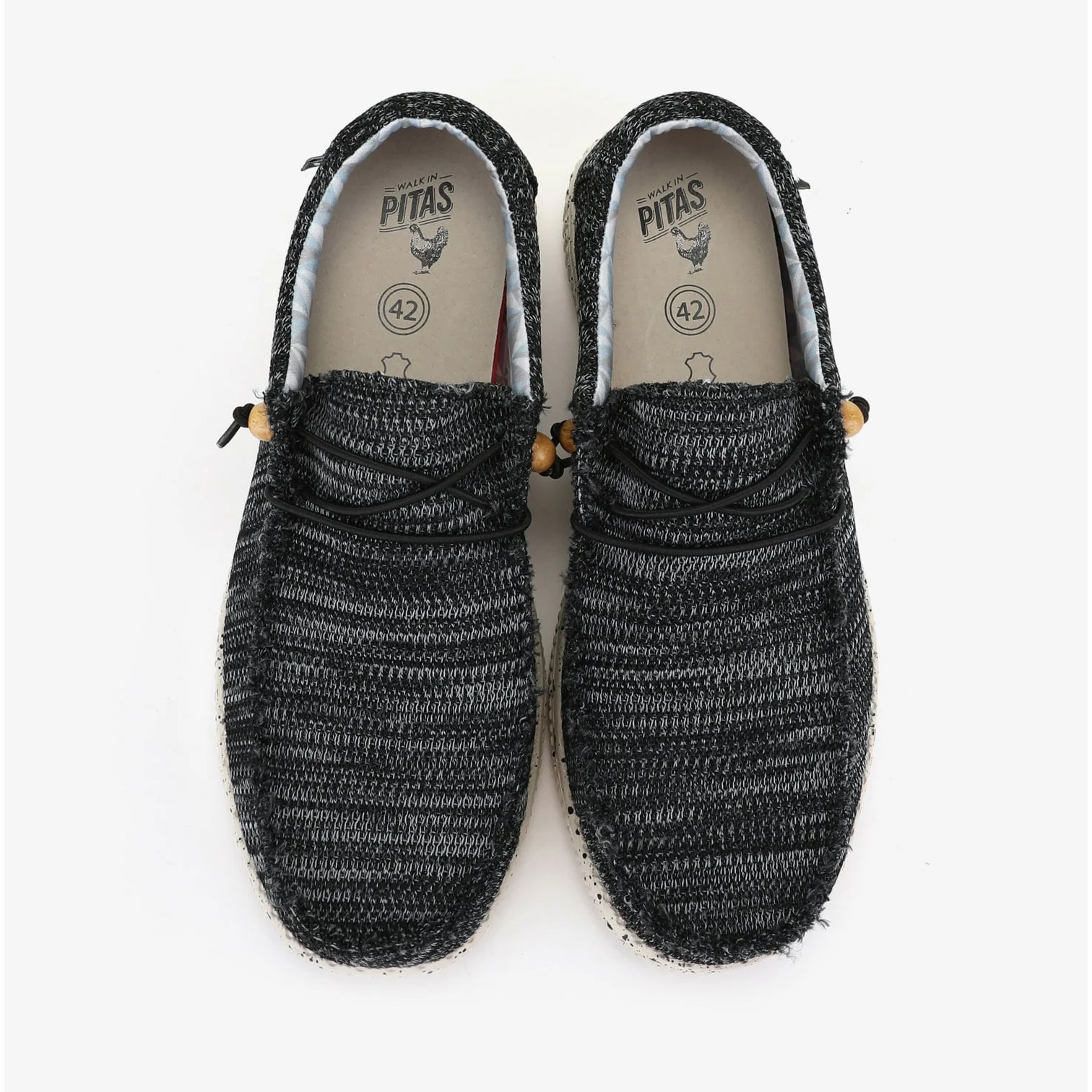 Wallabi Wp150 Knitted Negro