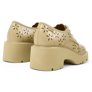 CAMPER Milah - Derbies Beige Mujer