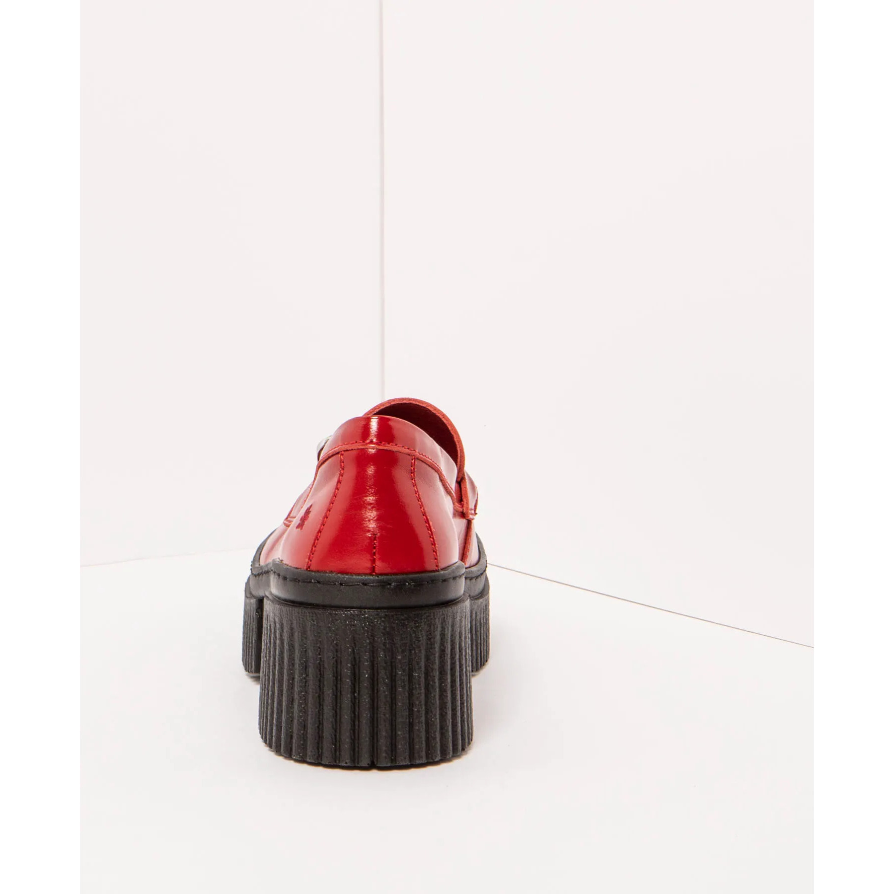 Zapatos con tacón 1372 NAPPA SHINNY RED/YORK color Red