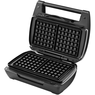 Croque/gaufre LAGRANGE Mini MAXI 2 plaques gauf+croq+pani 28663