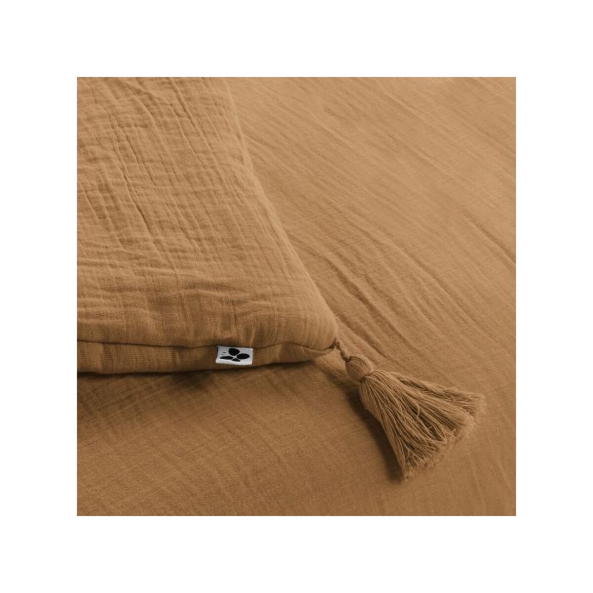 Édredon couvre-lit en gaze de coton 150x150cm - GAIA