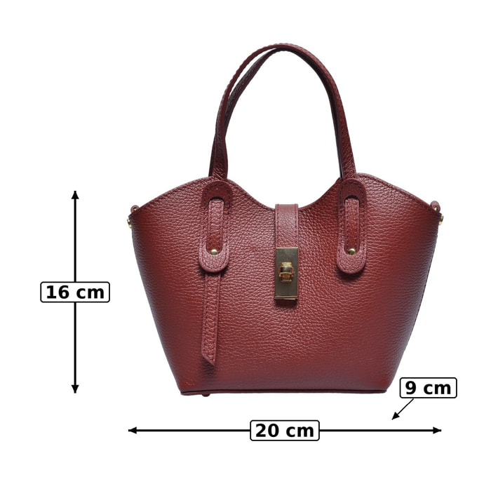 Tote Anna Luchini Rosso