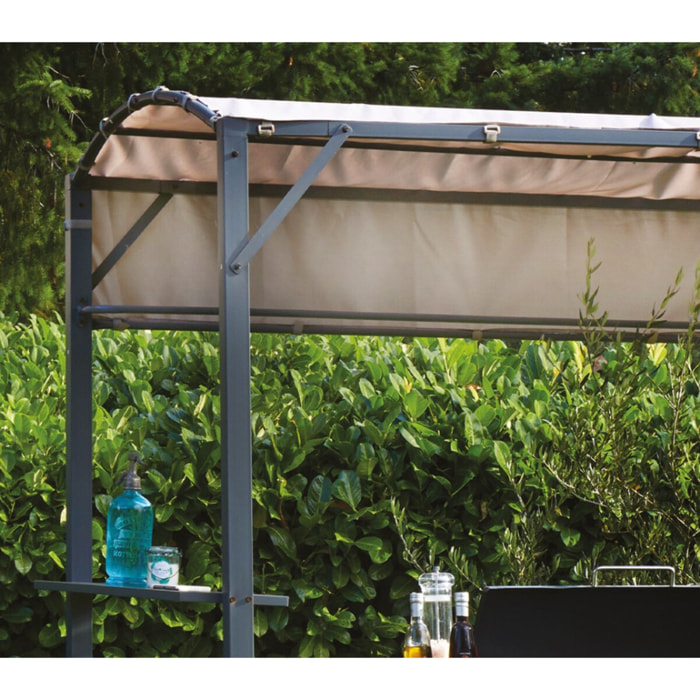 Abri de cuisine extérieur - acier - DALLAS