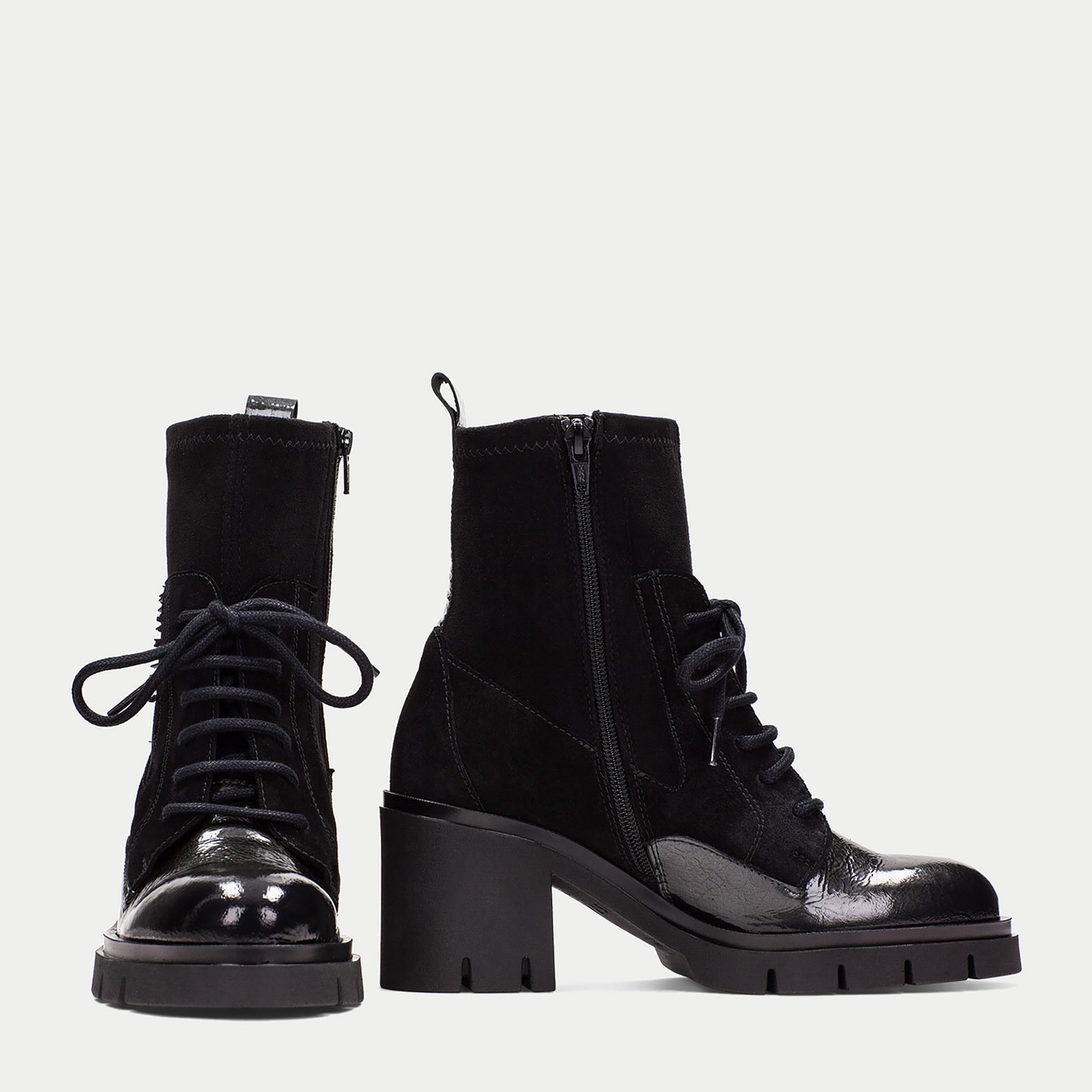 Botin Zurich Negro antracita 7 cm