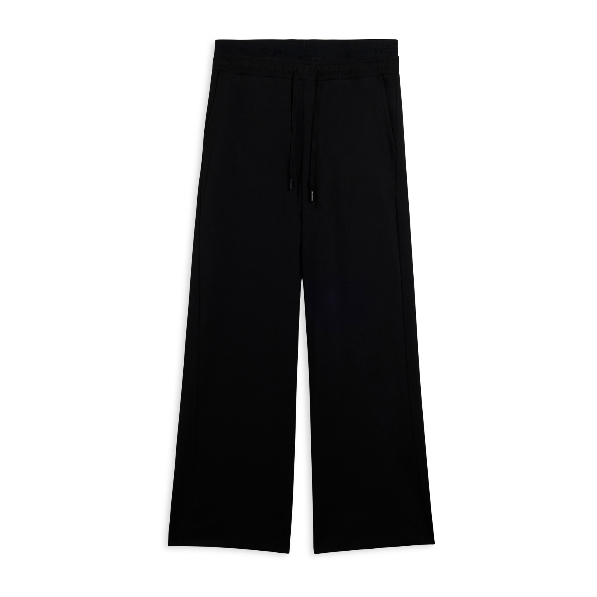 Pantaloni donna oversize con ricamo