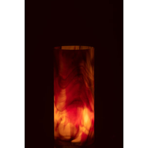 J-Line bougeoir Arti - verre - marron - small