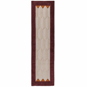 Tapis de couloir en laine à bordure APEX BORDER