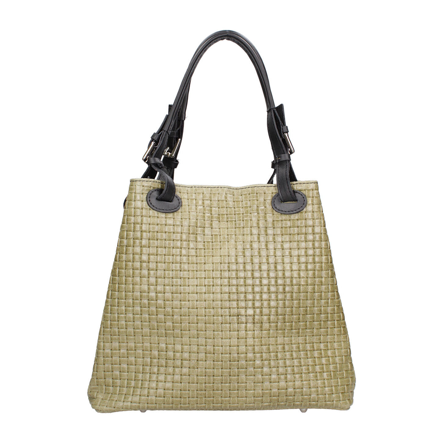 Borsa Shopper da donna In Vera pelle Made in Italy 32x29x17 cm