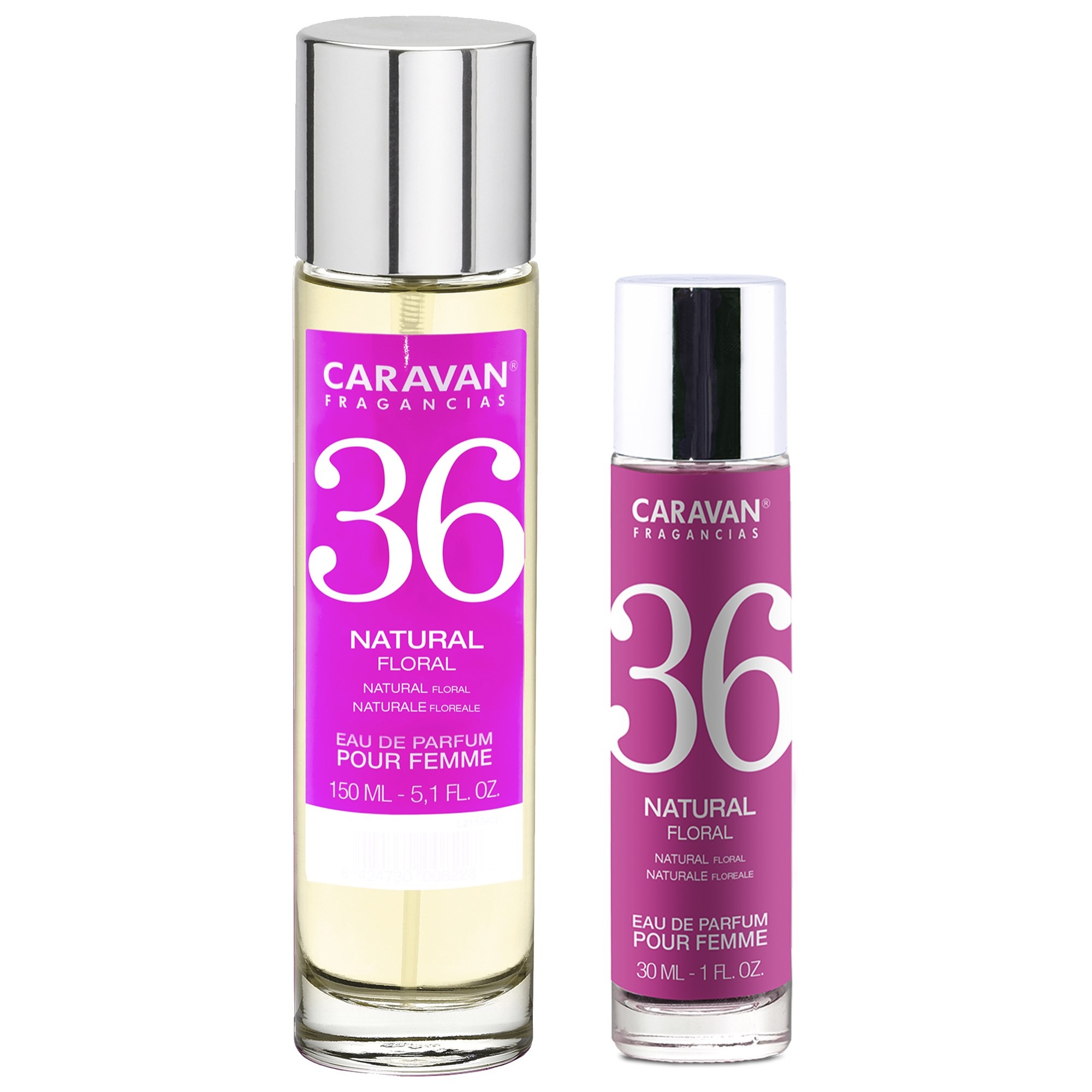 Set caravan perfume de mujer nº36 150ml+30ml