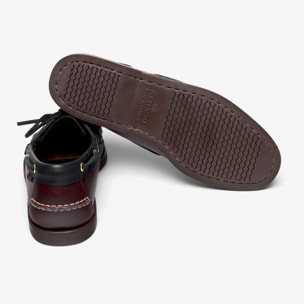 Sebago - Docksides Uomo Nero - Portland Lea Wax Lea