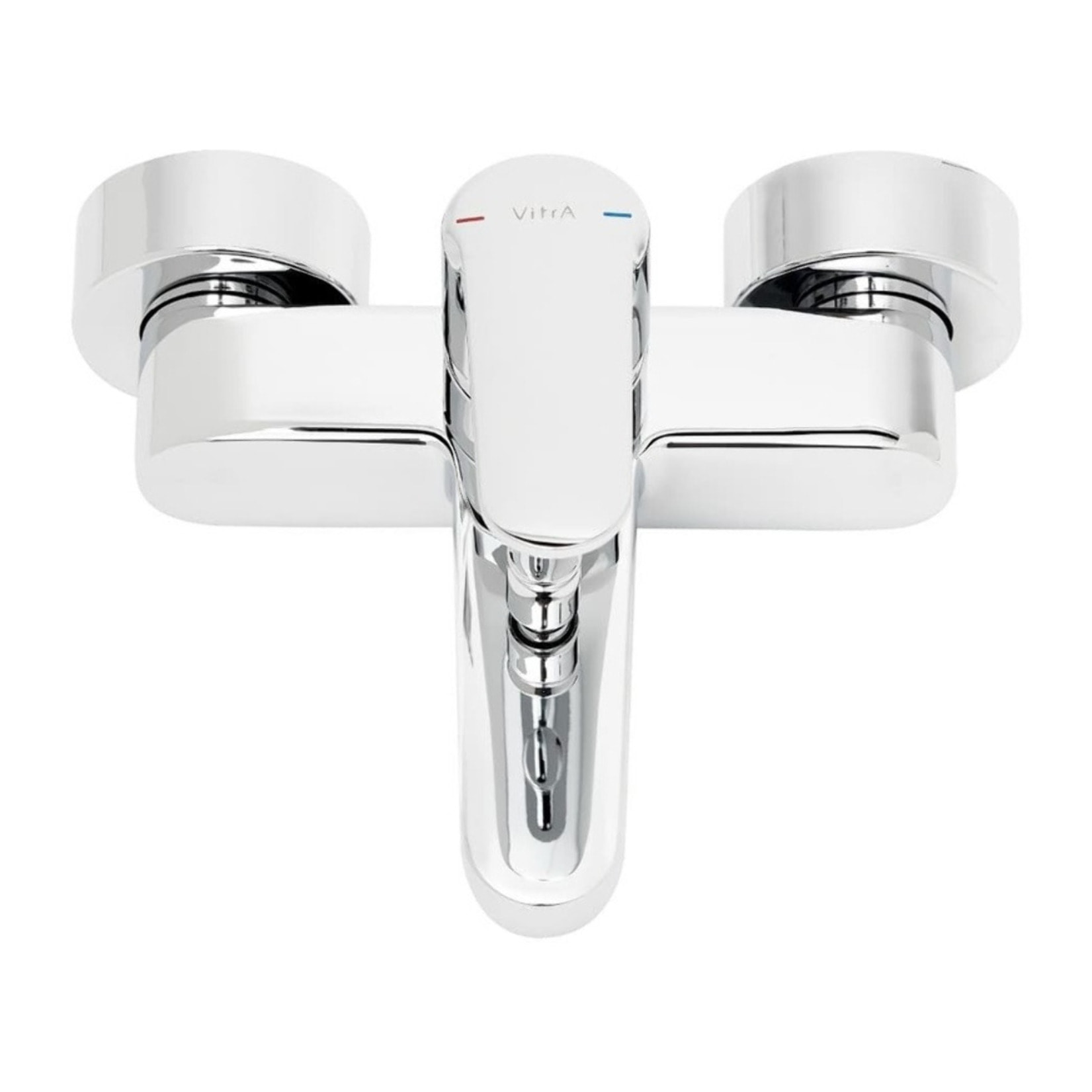 VitrA Root Mitigeur bain rond sans douche 150 mm chrome A42725