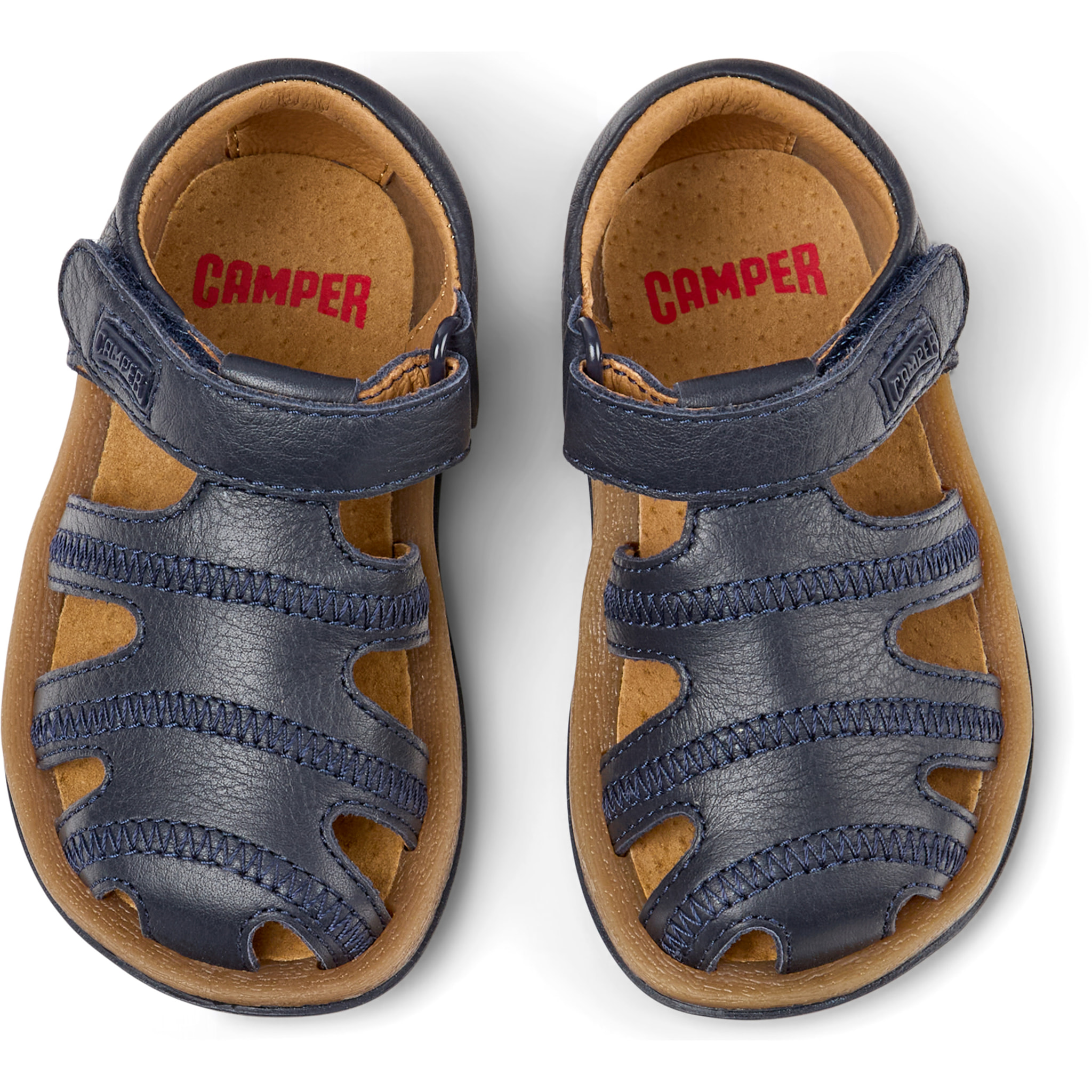 Sandali - CAMPER Bicho - Blu - Pelle liscia