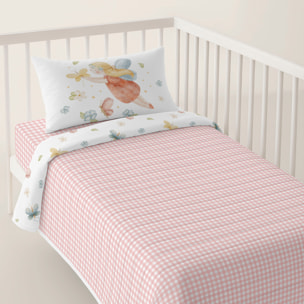 Cool Kids - Colcha Bouti Estampada - Reversible - Infantil - 100% Algodón - Cuna - Lorian