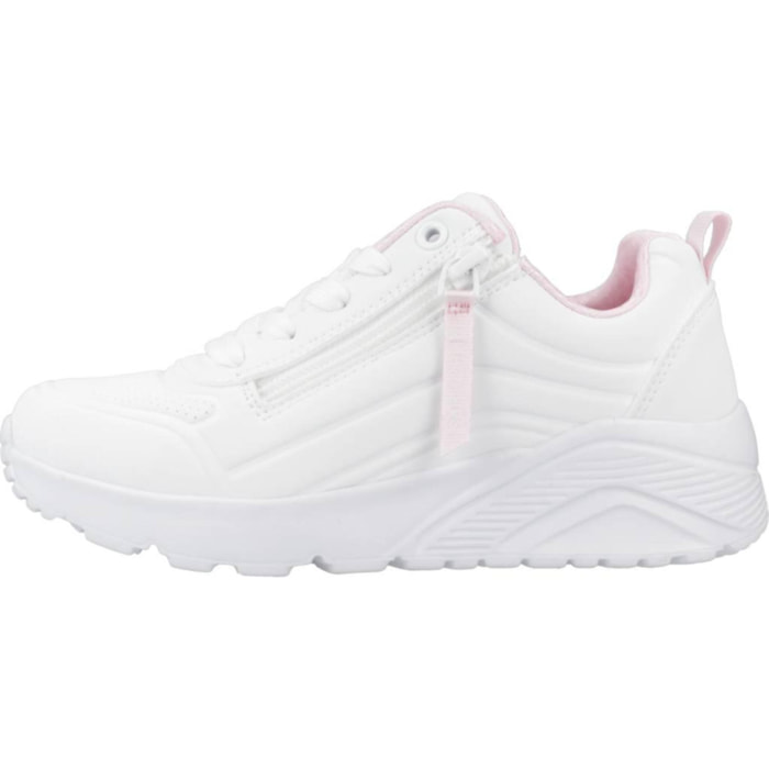 Zapatillas Niña Uno Lite - Easy Zip Blanco