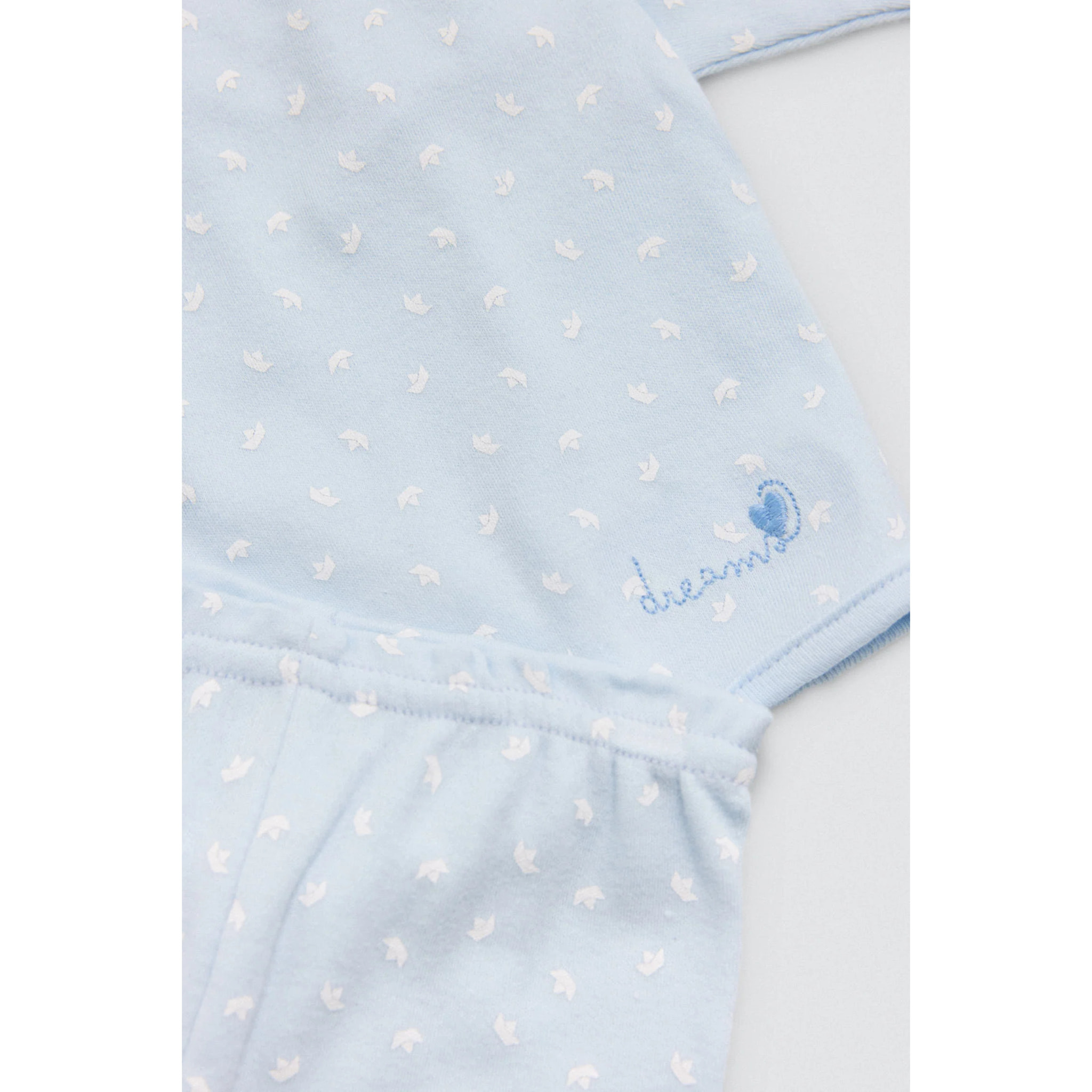 Set di primi vestiti per neonato blu