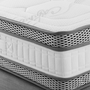 Ensemble Royal 5* | Matelas memoire de forme avec sommier en bois