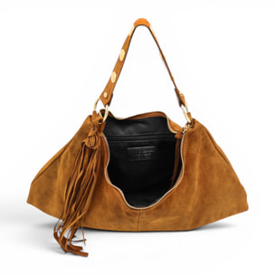 Borsa a spalla Cheval Firenze Petunia Cuoio