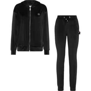 PHILIPP PLEIN Chándal: Sudadera con capucha y pantalón TEDDY