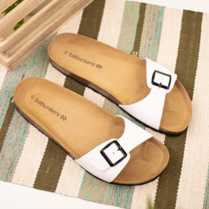 SANDALIA BABUNKERS BLANCO
