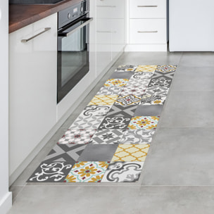 Alfombra CROMA Patch Gris-Ambar