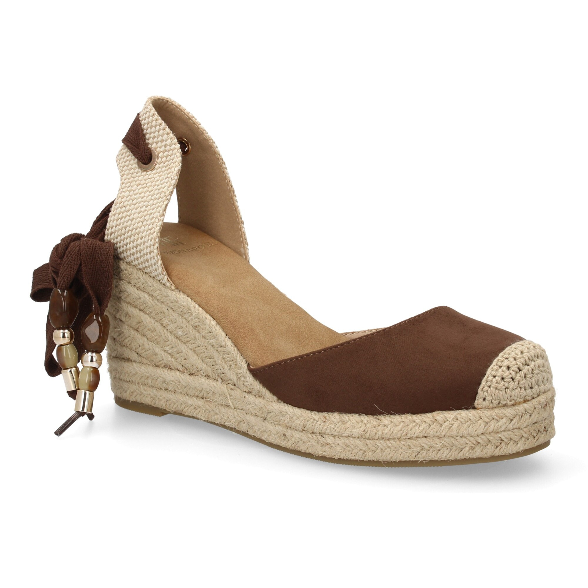 Sandalia valenciana cuña yute para mujer