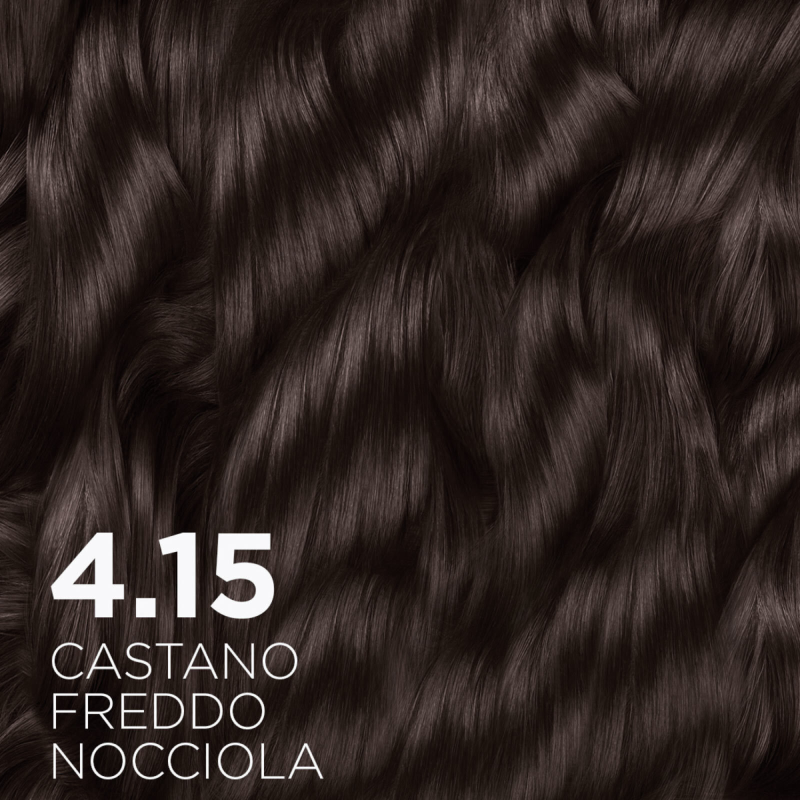 Tinta Capelli 4.15 Castano Freddo Nocciola Colorazione Permanente Good Senza Ammoniaca con Balsamo Nutriente