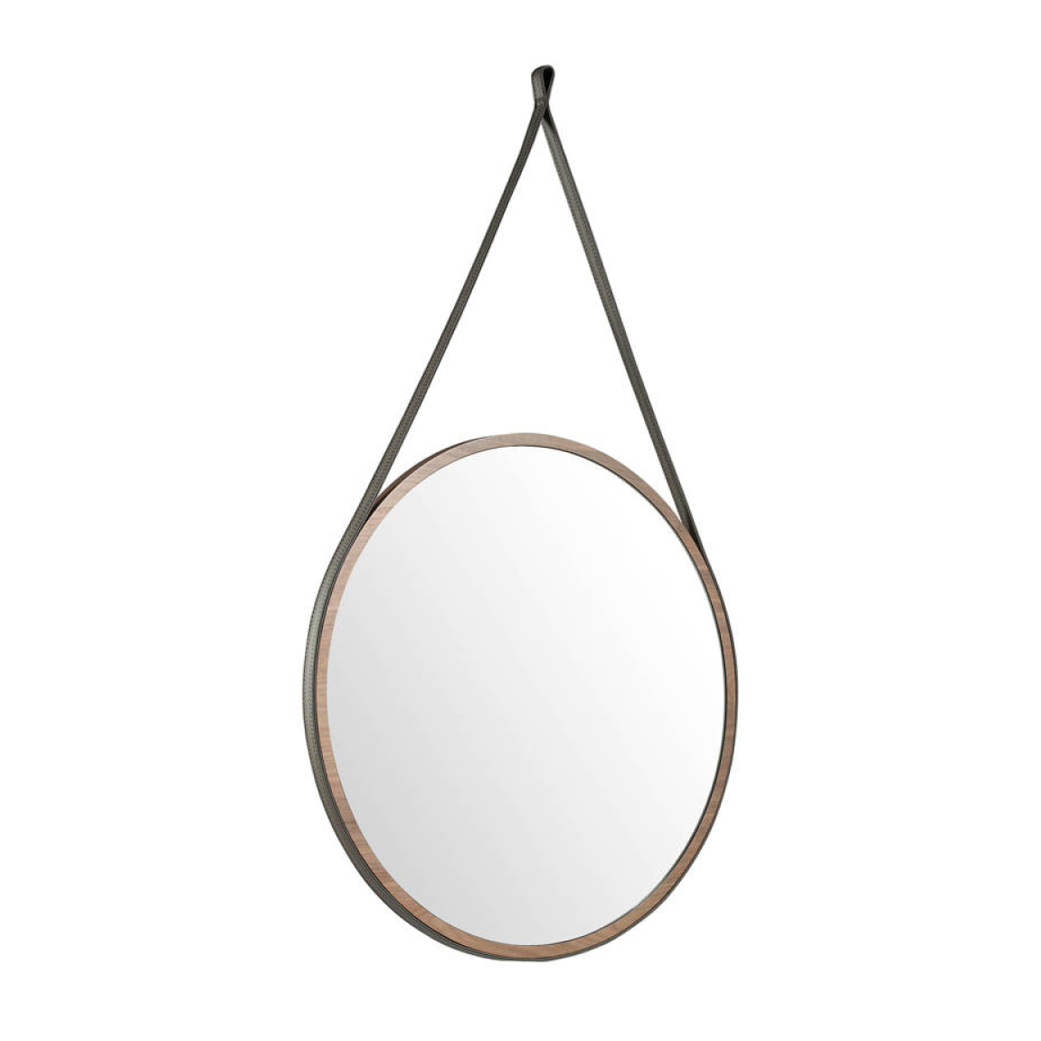 Espejo Angel Cerda DM y nogal 75x75x3cm