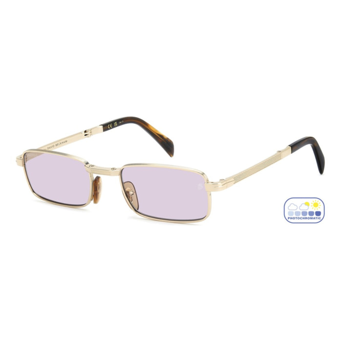 Gafas de Sol David Beckham DB 99/ORIGAMI T5U Fotocromáticas de Metal Hombre 53 mm