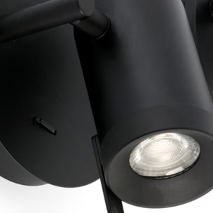 ORLEANS Lampe applique noir