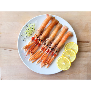 Langoustines cuites 16 pièces - 2x300g - France