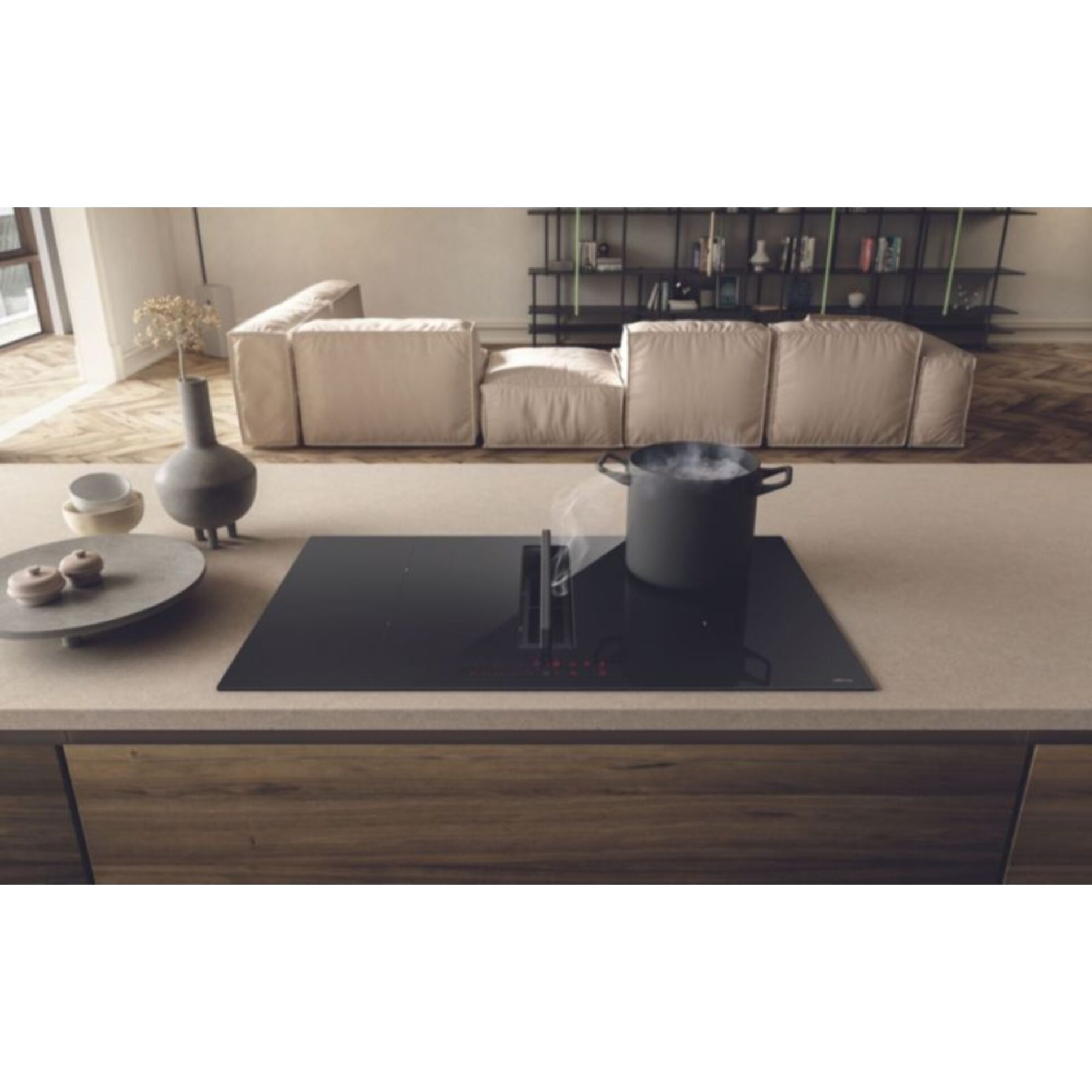 Plaque induction aspirante ELICA NIKOLATESLA FIT PRO 83 recyclage