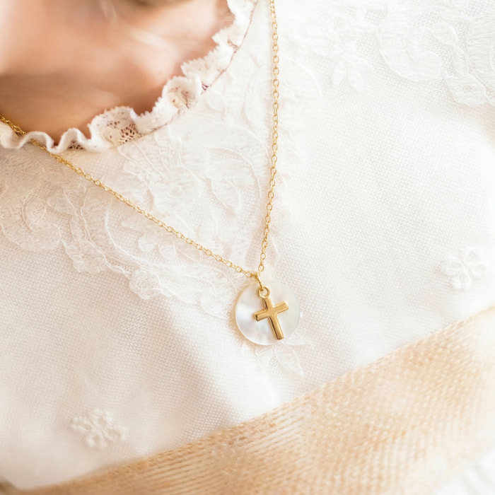 Collar Yrmul acabado oro amarillo 18k