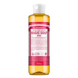 Rose  - Savon de Castille Liquide Naturel 18-en-1